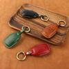Styling Mouldings 4 Buttons Smart key For Vespa GTS 300 GTS300 Keychains Smart Genuine Leather Case Fob Cover Kit Motorcycles Ke