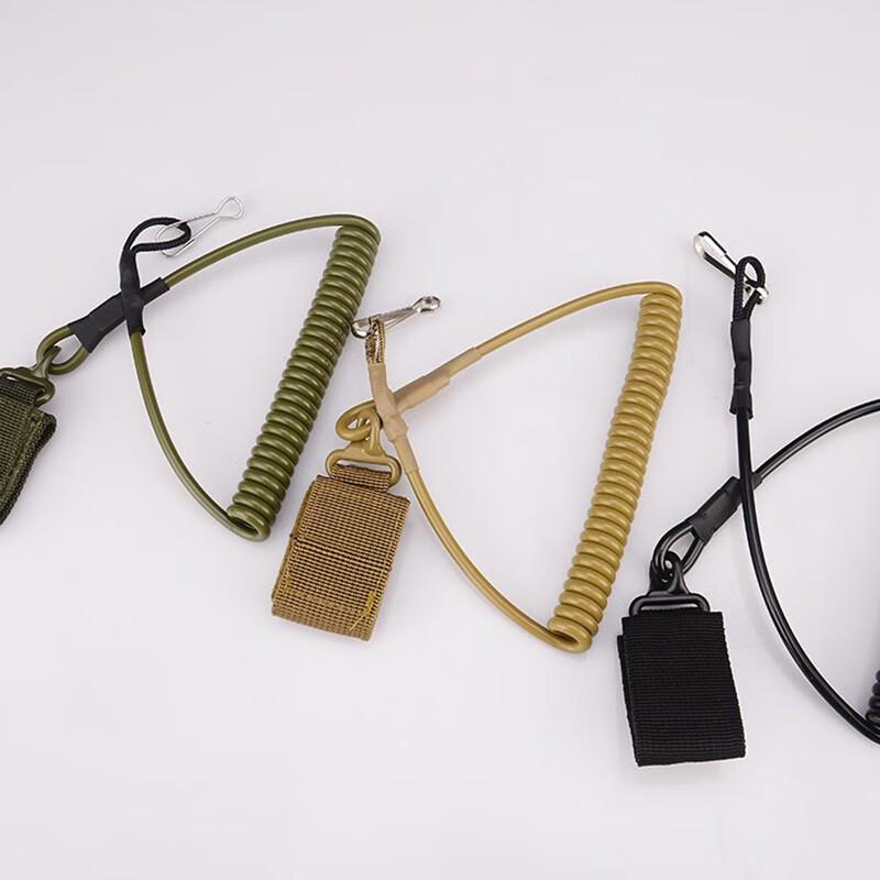 Tactical Anti-Loss Steel Wire Lanyard