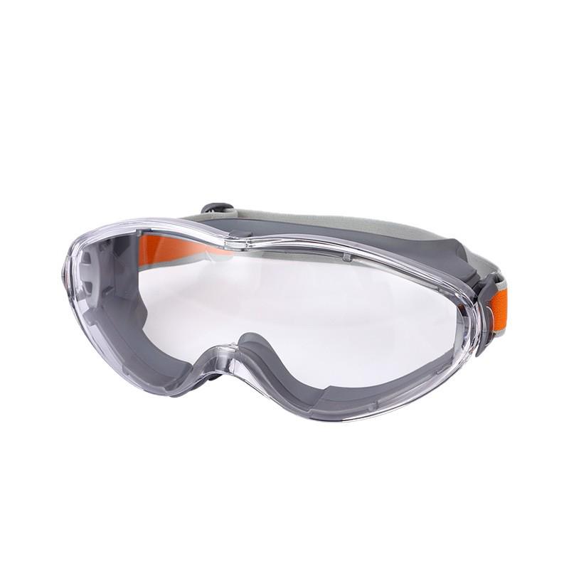 Unisex Two-Color Silicone Goggles: Windproof, Sandproof Cycling & Motorcycle Protective Eyewear, Anti-Splash & Labor Protection