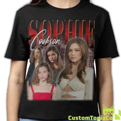 SOPHIE COOKSON SHIRT, Sophie Cookson Vintage T-Shirt, Sophie Cookson Retro 90s Bootleg Homage Merch, Funny Sophie Cookson Rap Tees Fans Gift