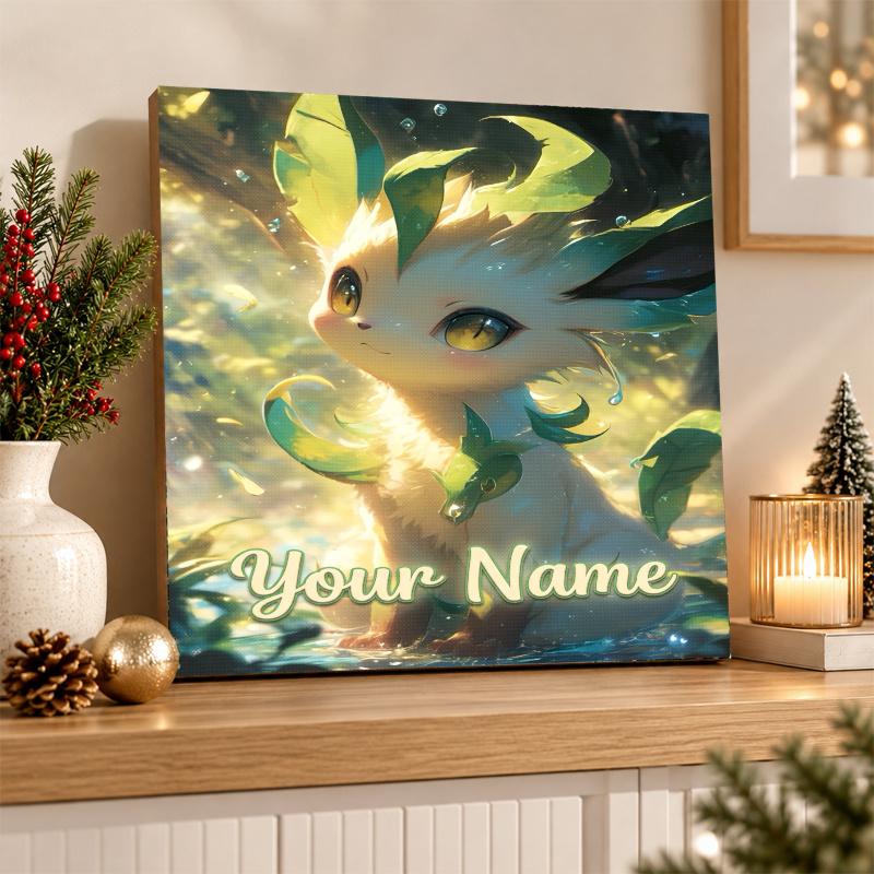 Leafeon Custom Name Diamond Painting Personalized 5D Full Drill DIY Diamond Art Home Decor