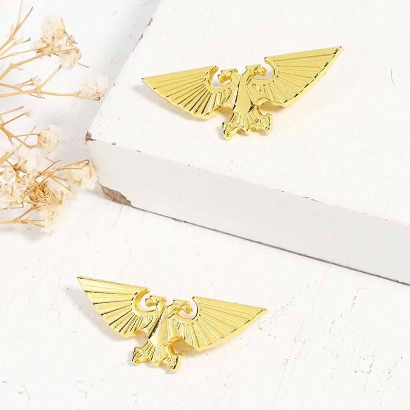 1 Peça Insígnia Águia de Duas Cabeças do Império Broche Pin Águila Imperial