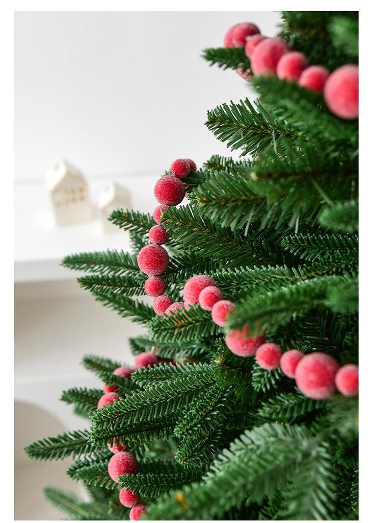 NUCHI Red Berry Christmas Tree Decoration Garland