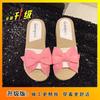 Fairy Wearing Seaside Versatile Thick-soled Sandals 2025 Summer New Fashionable Foreign-style Wedge Heel Beach Shoes