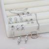 1Set Fashionable stainless steel ear stud earrings, ear bar pins, body piercing accessories, body jewelry