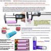 18650 Battery Storage Box 8 Cell PD 45W Fast Charging Power Bank Case DIY Rechargeable Kit for Camping Business Trips