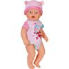 Poupon - BABY BORN - Emma - 10 Funktionen - 10 Zubehörteile - Ohne Batterien - 43cm - Ab 3 Jahren