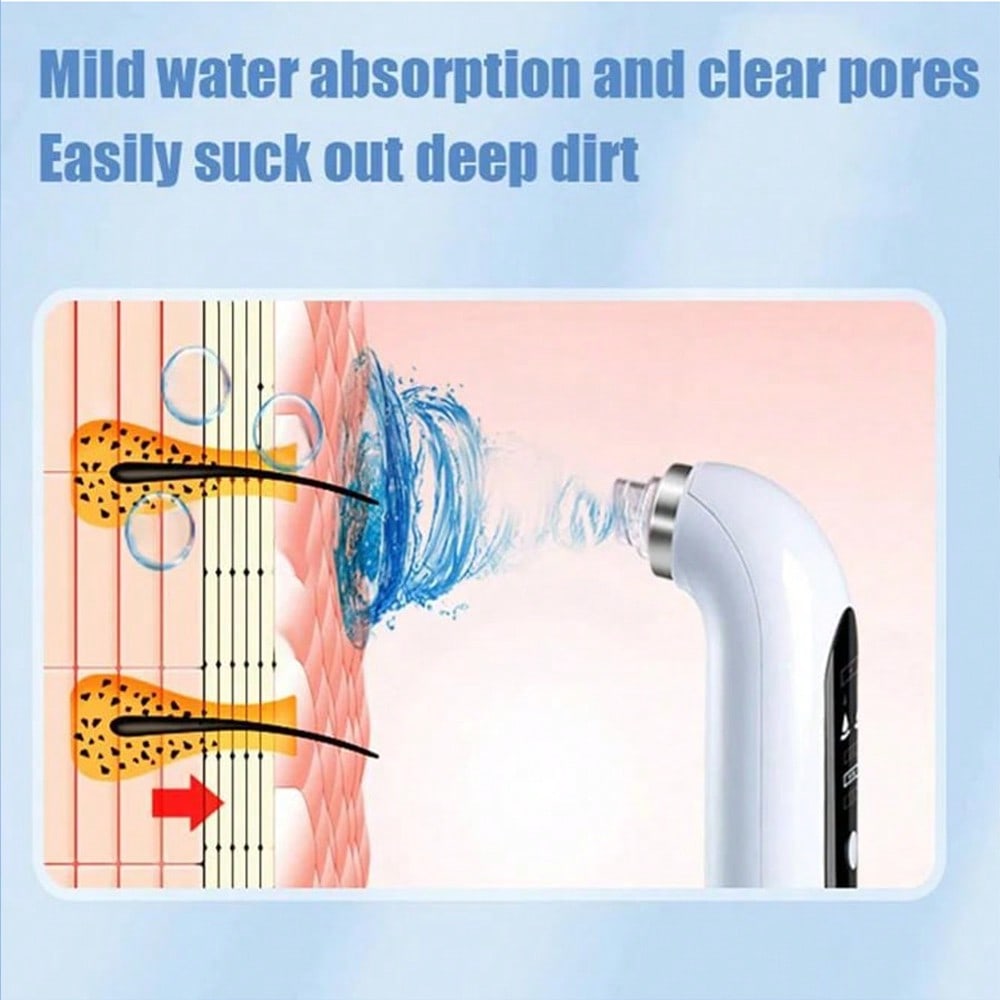 Blackhead Remover, Pore Vacuum Facial Cleaner, Electric Acne Remover, Blackhead Remover, USB Charging