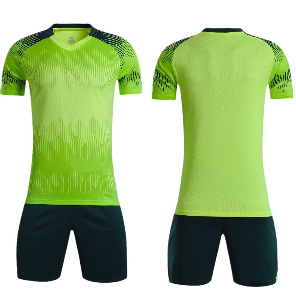 Adult Children'S Team Game Training Clothes Football Set Summer Short-Sleeved Sports Jersey Batch