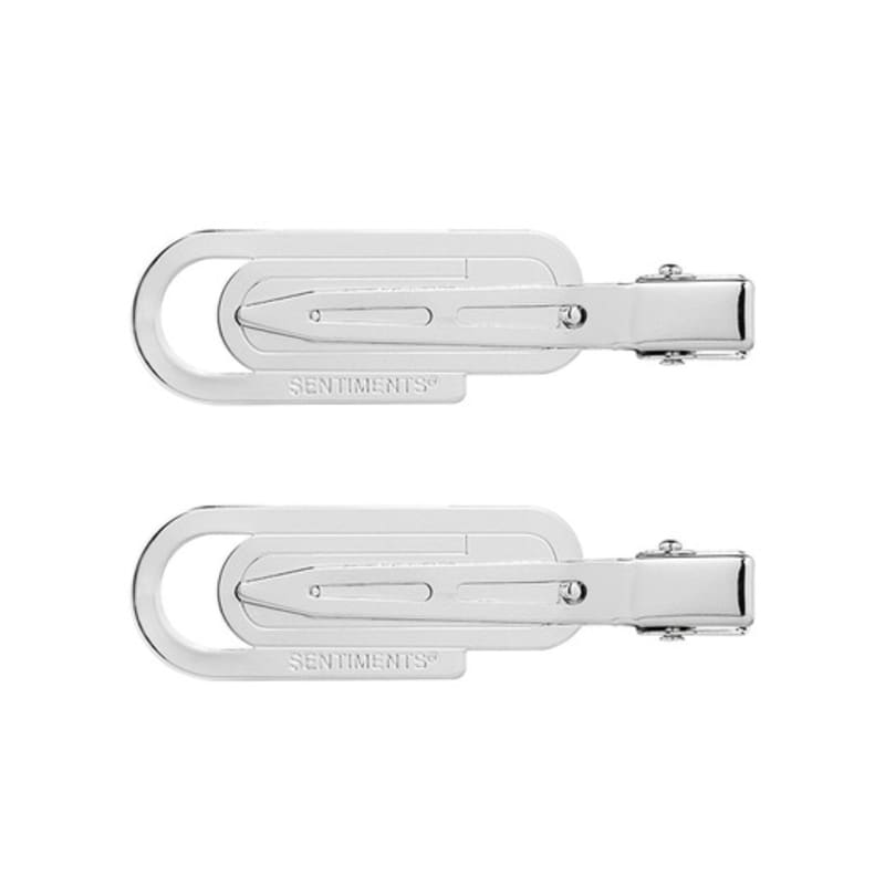 

SENTIMENTS NO.545 [SILVER] SURFBOARD CLIP HAIR PIN 2set SILVER