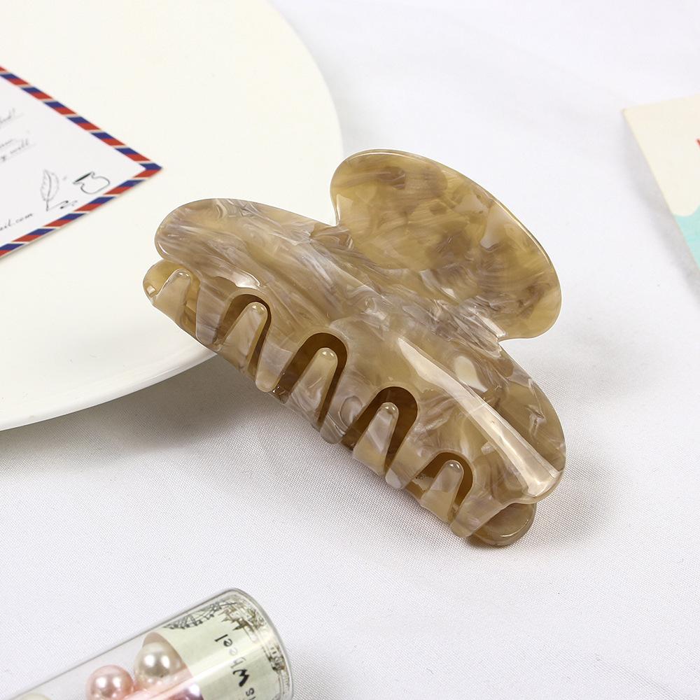 Nowy Akrylowy Klips do Włosów Klips Szczękowy Eleganckie Kolorowe Klipsy do Włosów dla Kobiet Szczęka do Włosów Wsuwka Dziewczęcy Klips Szczękowy Klips do Włosów Akcesoria do Włosów