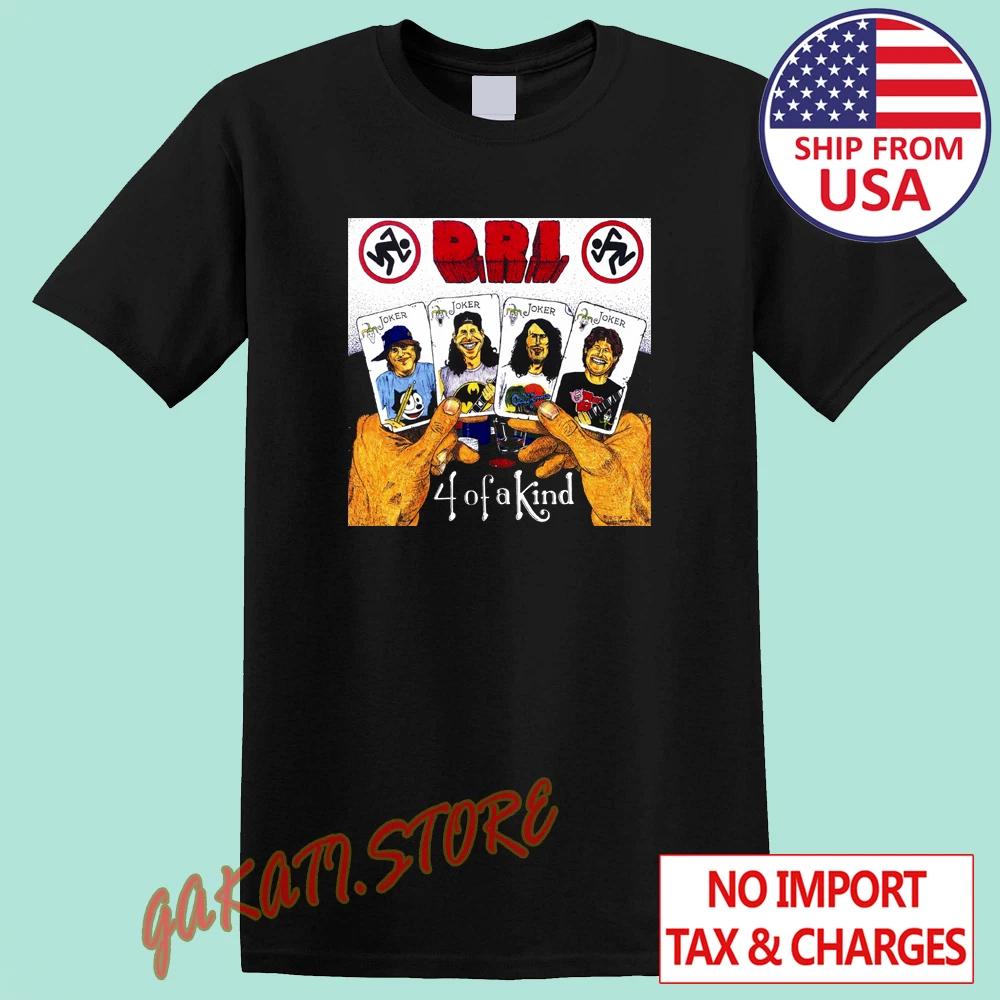 

D.R.I Dirty Rotten Imbeciles Men s Black Size S-5XL S