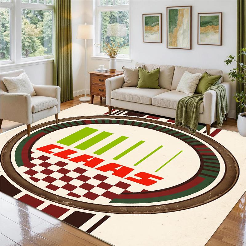 CLAAS Design Crystal Velvet Rug Soft Decorative Mat for Bedroom Entrance