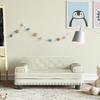 Kids Sofa Cream 70x45x30 Cm Velvet