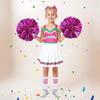 Girls Cheerleading Two Piece Set Tank Top Pleated Skirt for School Performance