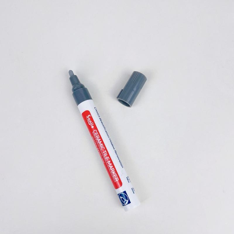 Waterproof and Mildewproof Tile Marker Repair Wall Pen  White Grout Marker Odorless Non Toxic for Tiles Floor