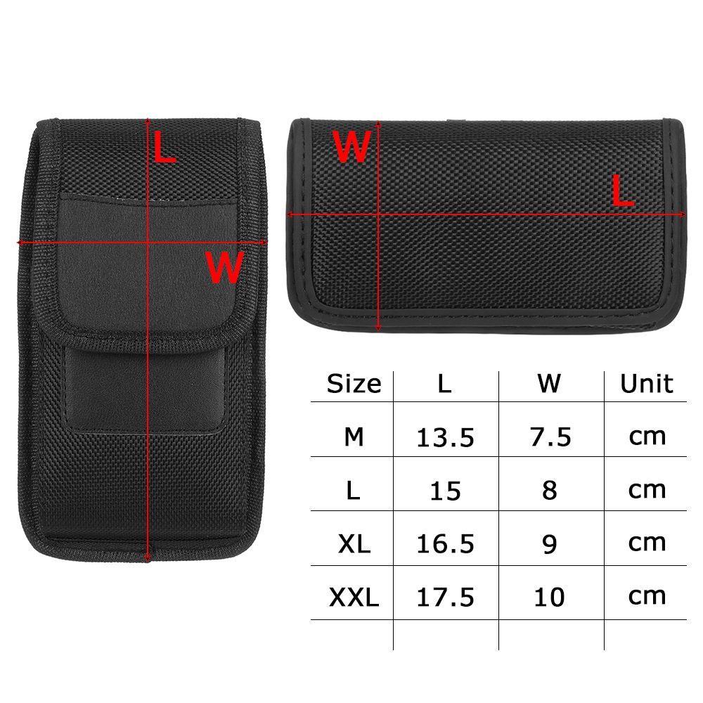 Waist With Clip Nylon Mobile Phone Bag Mobile Phone Pocket Bag Waist Bag
