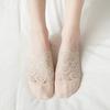 Women's Low Cut Lace No Show Socks Breathable Hollow Out Invisible Liner Socks Soft Comfortable Fit for Daily Wear and Shoes