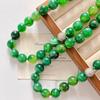14Mm Vintage High Quality Natural Chalcedony Agate Necklace Clavicle Chain