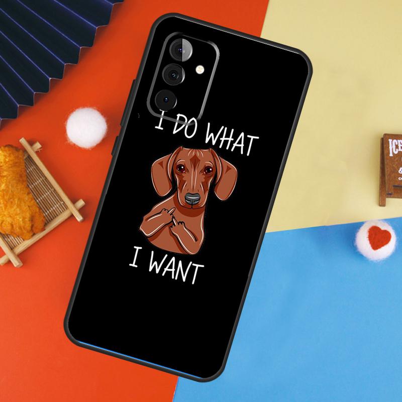Dachshund Teckel Dackel Dog For Samsung Galaxy A13 A23 A33 A53 A15 A25 A35 A55 A51 A71 A12 A32 A52 A14 A34 A54 Case