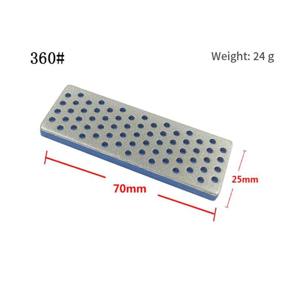 4Pcs/Set 240 360 500 1000 Grit Diamond Sharpening Stone Backed Whetstone Blocks For Ski Edge Sharpener