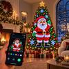 with Star Topper Smart Animated Christmas Tree Lights LED String Lights  Outdoor Indoor Use