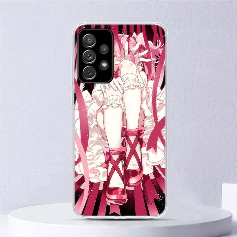 

М який чохол Madoka Magica для Samsung Galaxy A52 A42 A32 A22 A12 A02S Чохол для телефону A50 A51 A70 A71 A41 A31 A21S A40 A30 A20E Samsung A20E