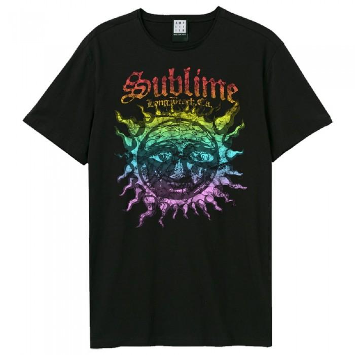 Amplified Unisex Adult Ombre Sun Sublime T-Shirt XS noir