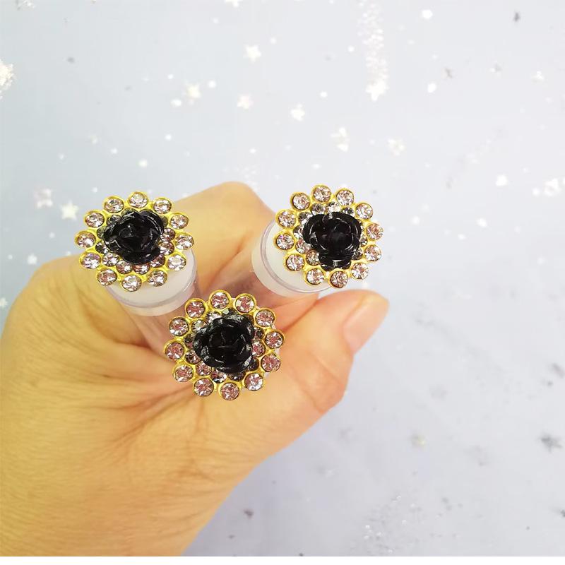Sunflower Diamond Rose Eyelash Brush: 5 Colors Test Tube Design
