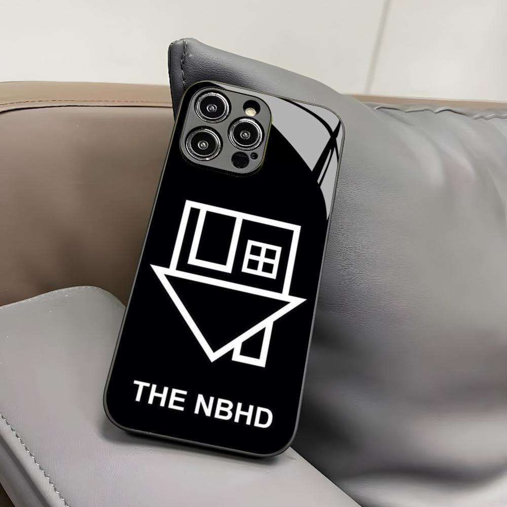 The Neighbourhood Band Phone Case for Iphone 17 Air 16 15 14 12 11 13 Pro Max Mini X Xr Xs Puls Black Glass Cover