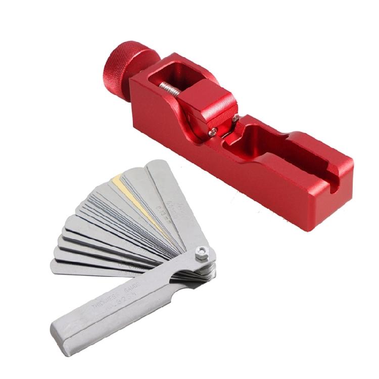 

Car Spark Plug Gaps Tool Caliper With Feeler GaugesUniversal Glowing Plug Repair 1 красный