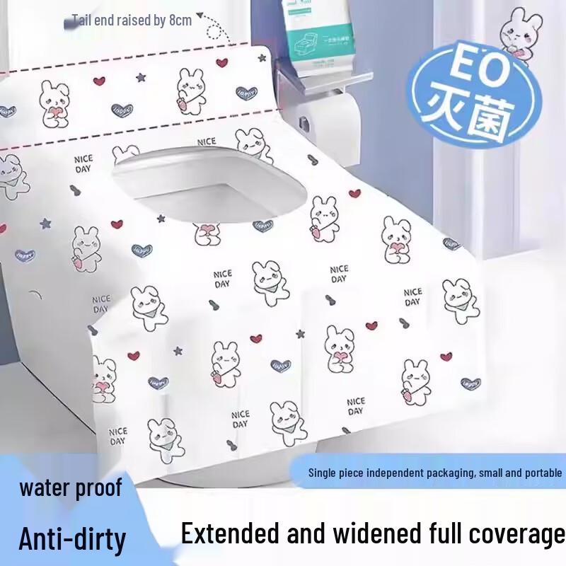 Individually Packaged Disposable Toilet Seat Covers