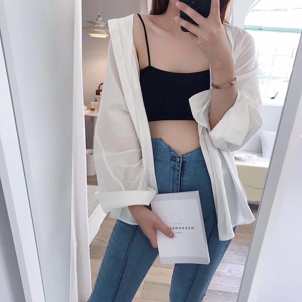 Girls Sling Bras Solid Cute Underwear Inner Tops Street Wear Sexy Women Lingerie Wireless Bandeau Bras Casual Vest