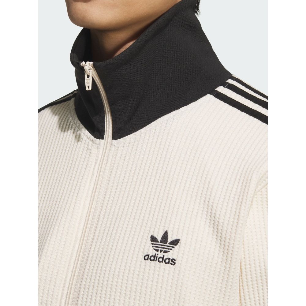 adidas Waffle Beckenbauer Track Top Wonder White Unisex Streetwear
