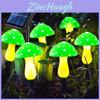Pilz Solar Lichterkette Außen Garten Deko Dekorative Lampe Für Weihnachtsveranstaltungen
