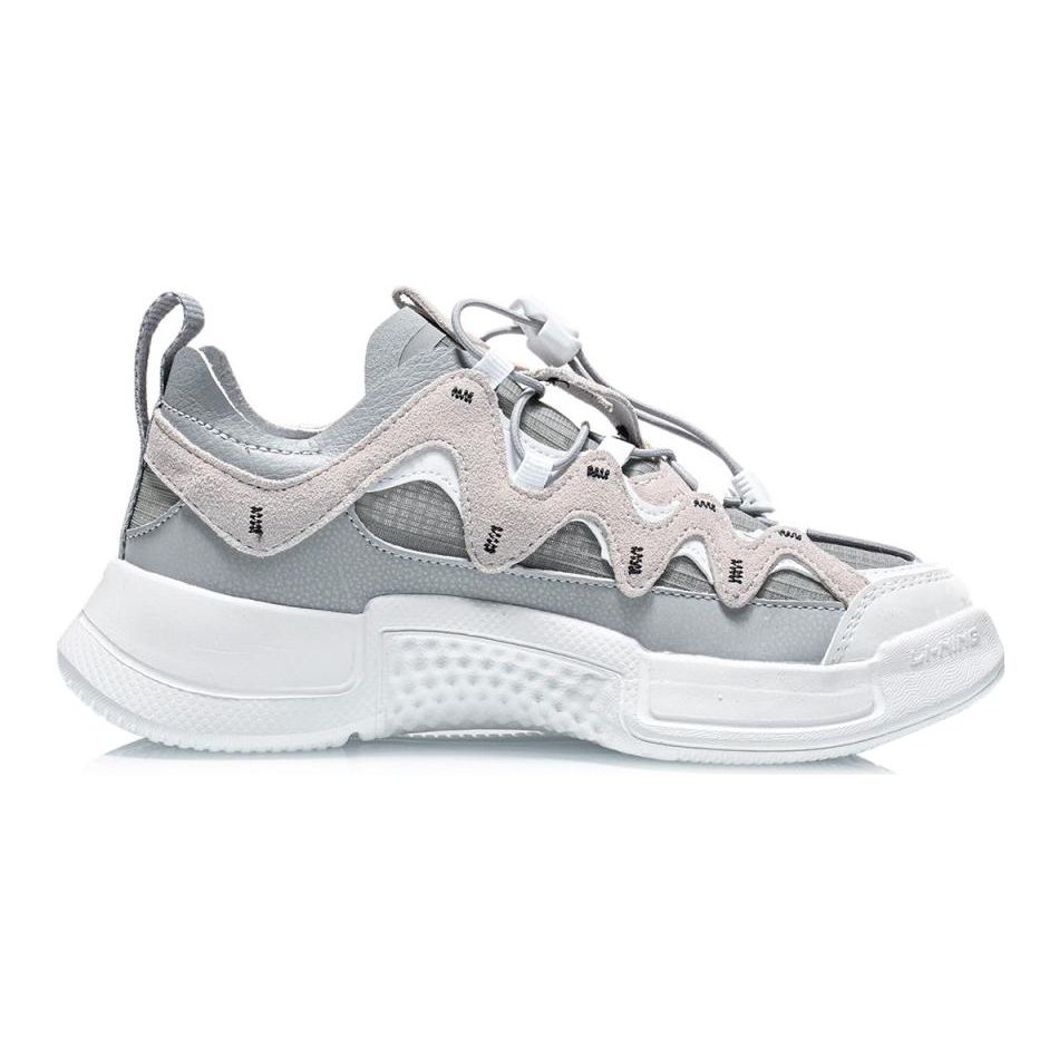 Li Ning Wade 2.3 Comfortable Versatile Durable Kids Casual Shoes Kids Casual Shoes Gray White YKCR064-45