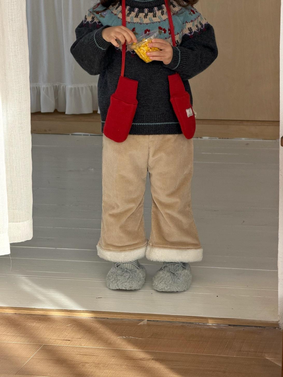 Детская одежда зима новая детская одежда девочки вязаный комплект свитеров 73CM