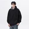 Men's Fashion Trend Loose Hooded Sweatshirt - Autumn/Winter Couple Jacket with Logo Print