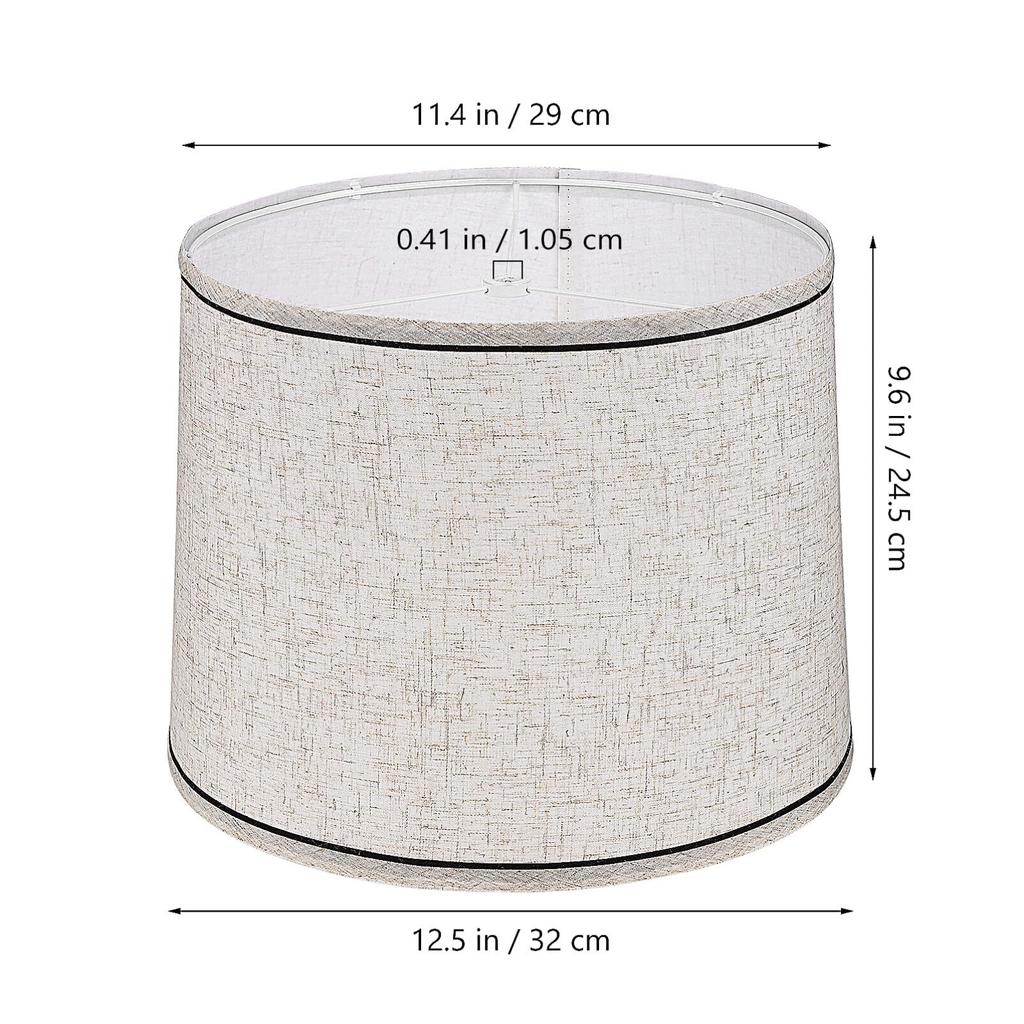 BESTOYARD Lampshades, Table Lampshades, Replacement Lampshades for Desk Lamps, Decorative Lamp Bulb Covers, Fabric Indoor Lighting, Japanese-Style