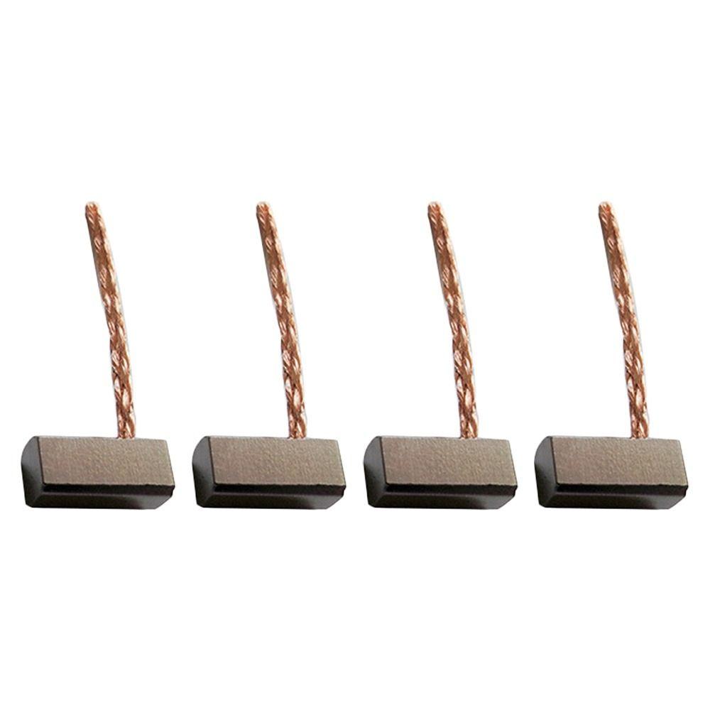 10pcs Hand Tools Generic J435A Electric Motor Carbon Brushes Wire Leads Generator Brush Replacement