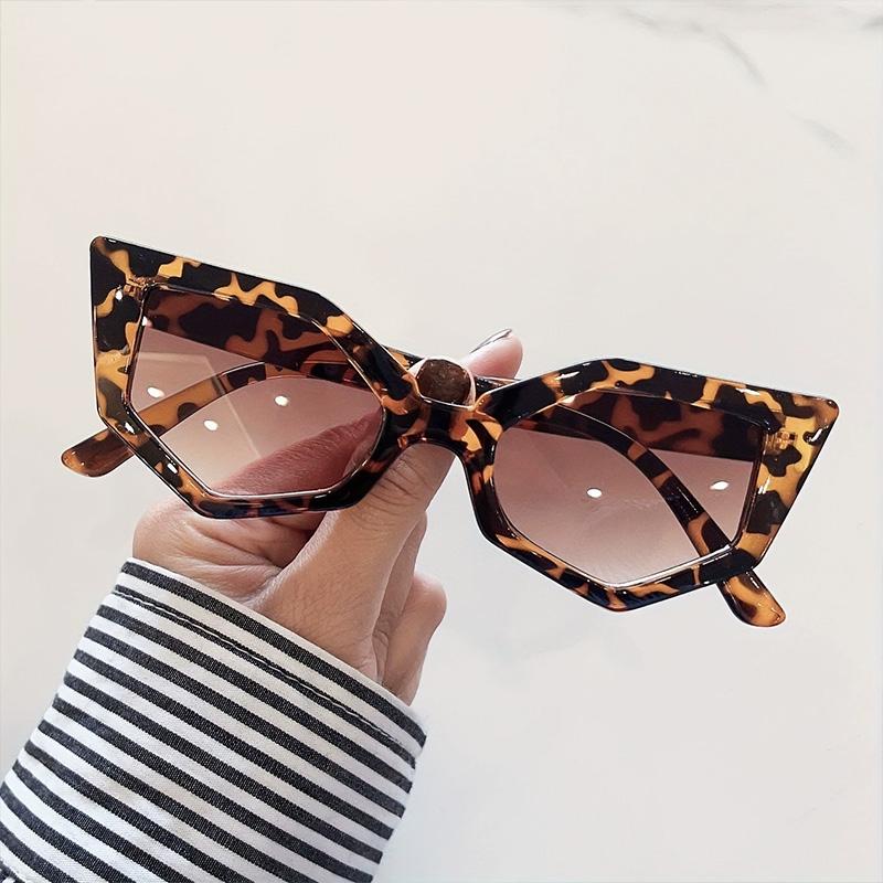 Irregular Sexy Cat Eye Sunglasses Women Men Personality Premium Feel Sun Glasses Daily Commute Travel Glasses
