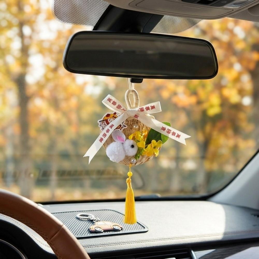 Handmade Flower Tassel Hanging Material Kit Mid-Autumn Festival Decor Holiday Gift