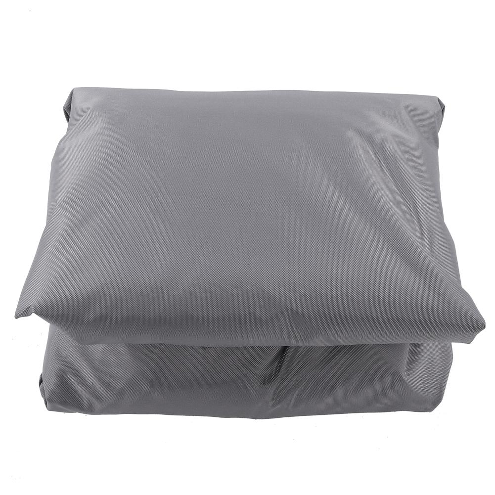 Oxford Cloth Kayak Cover Waterproof UV Resistant Dutproof Shield Protector for Storage Transport11.8‑13.1ft