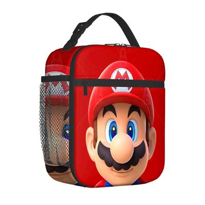 Lunch Bag Portable Bento Bag Children'S 3D Digital Full Printing Thermal Insulation Bag Portable Outdoor Picnic Bag