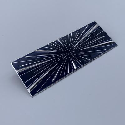 Tesla Model 3/Y/S/X Aluminum Alloy Time Tunnel Tail Label Decoration Sticker