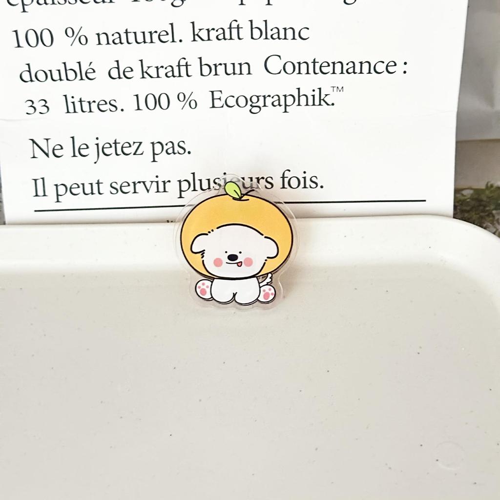 INS Puppy Cartoon Memo Clips - Cute Gift Sealing Clips for Students