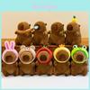 Peluche de Capibara para Niños Muñeco de Animal de Felpa Corta Suave Idea de Regalo