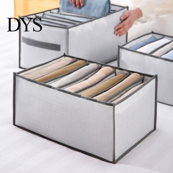 Clothes Underwear Organizer Large Capacity Moisture-proof Non-woven Fabric Comfortable Home Touch Closet Divider Box for Drawer