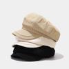 Korean Style Newsboy Hat With Round Crown And Cotton Material For Winter Outdoor Use