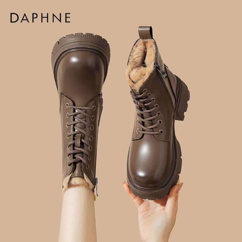 Daphne Women s Retro Platform Martin Boots EU 35